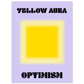 Aura Yellow Optimism Art Print