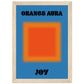 Aura Orange Joy Art Print