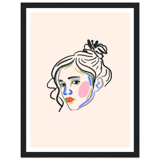 The Girl Next Door - Contemporary Art Print