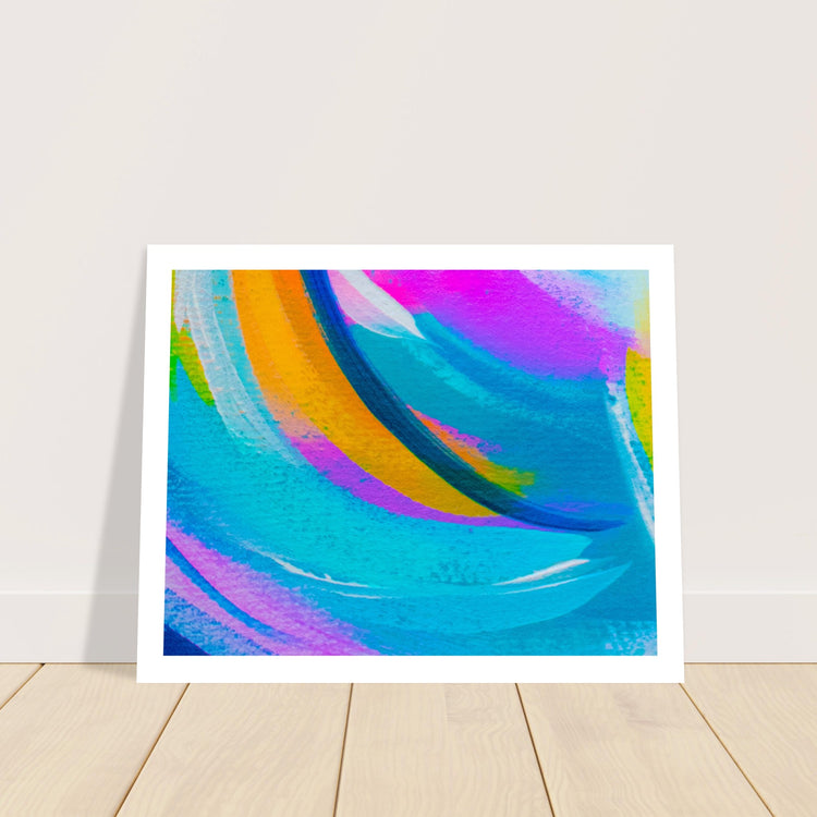 Colour Pop Abstract “Mini” Art Print #18