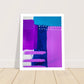 Colour Pop Abstract “Mini” Art Print #14