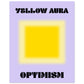 Aura Yellow Optimism Art Print