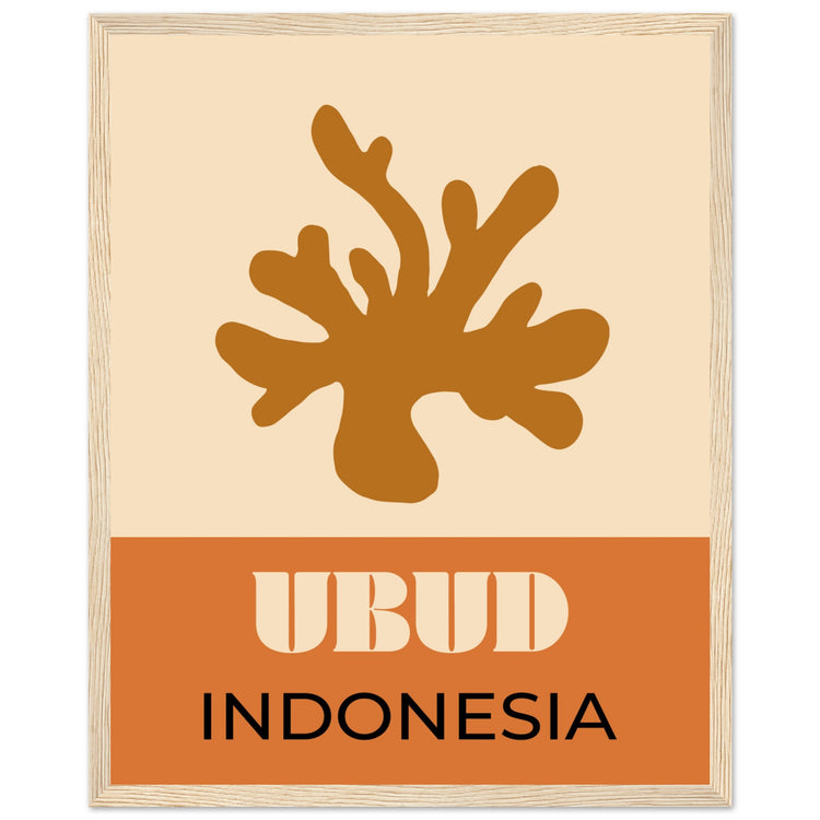 Ubud Indonesia Travel Art Print