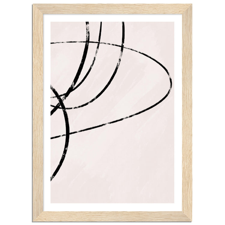 Closed doors  No. 01 - Contemporary Abstract Art Print