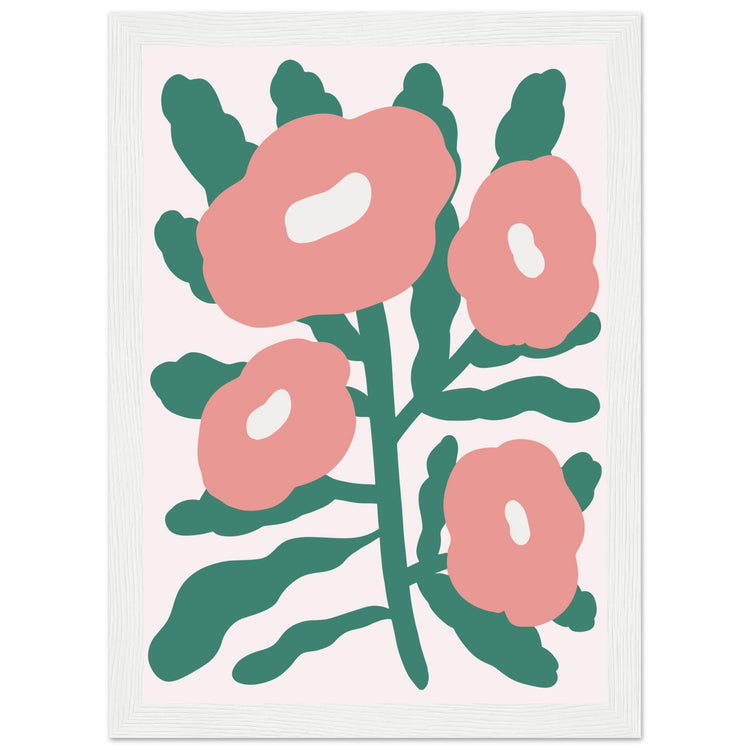 Contemporary Floral Art Print #10