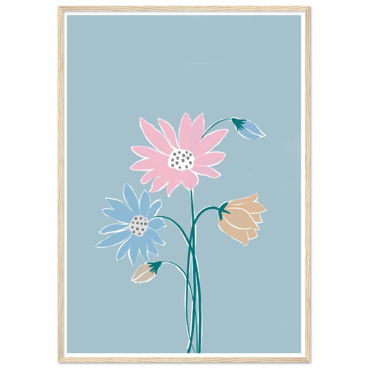 Wild Flowers - Contemporary Art Print