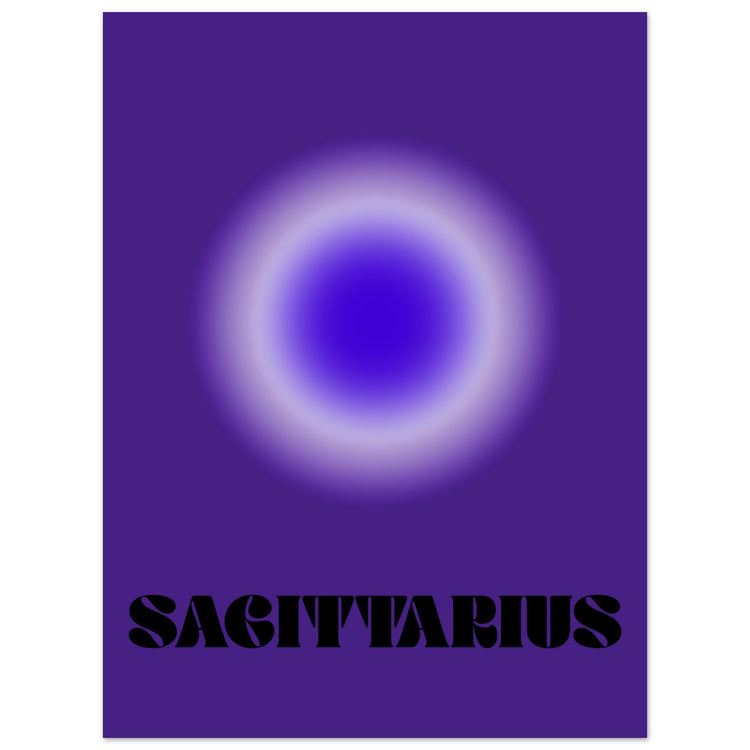 Aura Art Print - Sagittarius