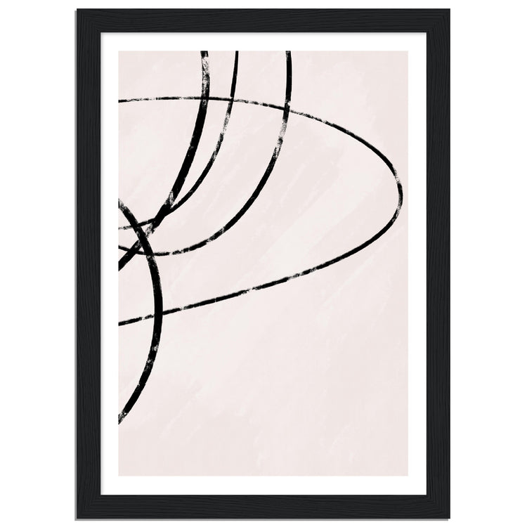 Closed doors  No. 01 - Contemporary Abstract Art Print