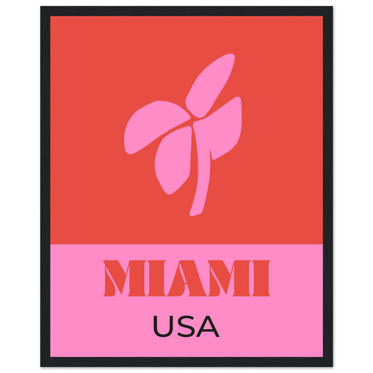 Miami USA Travel Art Print