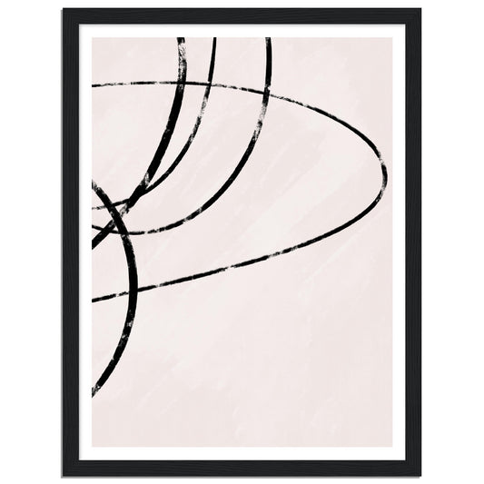 Closed doors  No. 01 - Contemporary Abstract Art Print