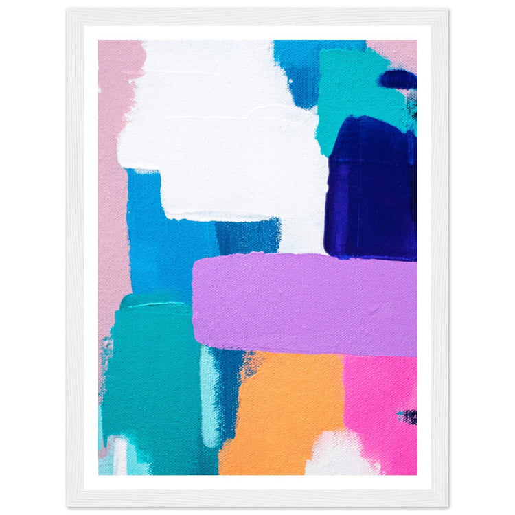 Colour Pop Abstract Art Print #06