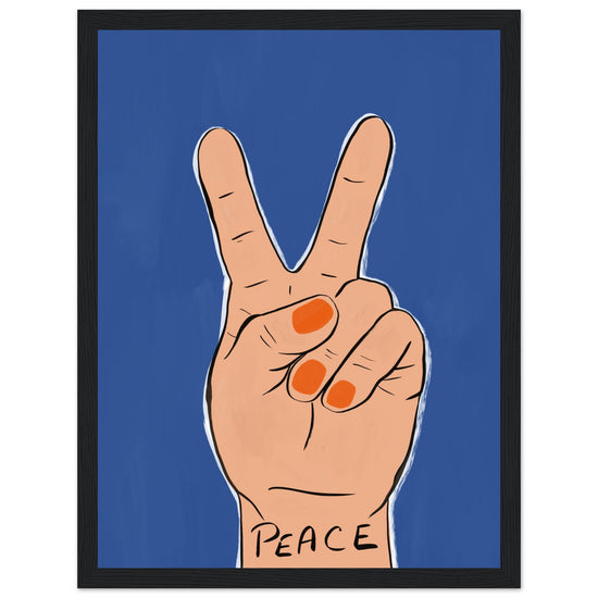 Peace Art Print | Contemporary Art Print | Milkshakeliving