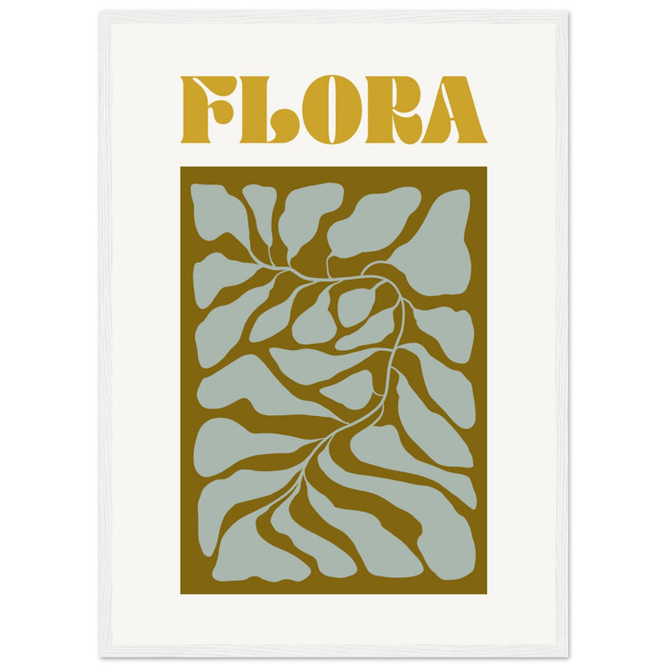 Contemporary Floral Art Print #07