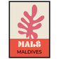 Male Maldives Travel Art Print