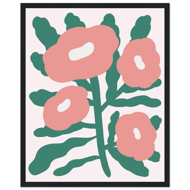 Contemporary Floral Art Print #10