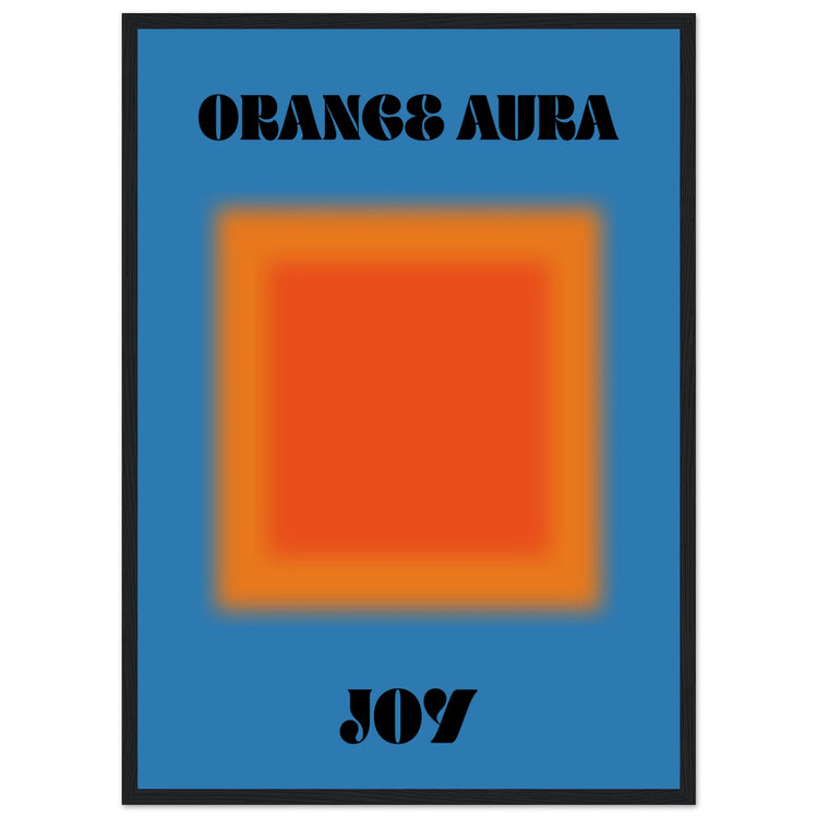 Aura Orange Joy Art Print