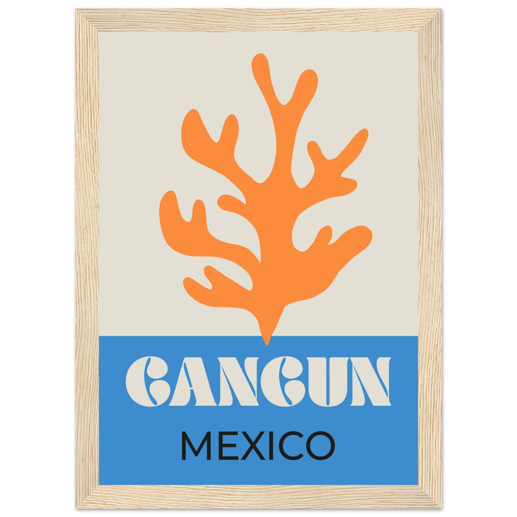 Cancun Mexico Travel Art Print