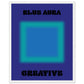 Aura Blue Creative Art Print