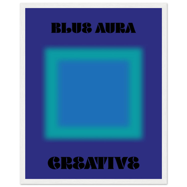 Aura Blue Creative Art Print