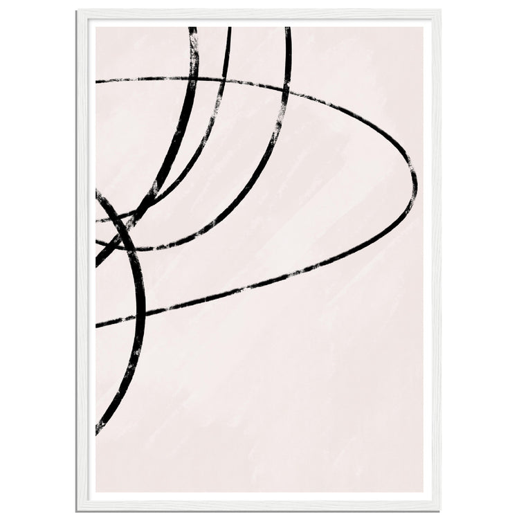 Closed doors  No. 01 - Contemporary Abstract Art Print