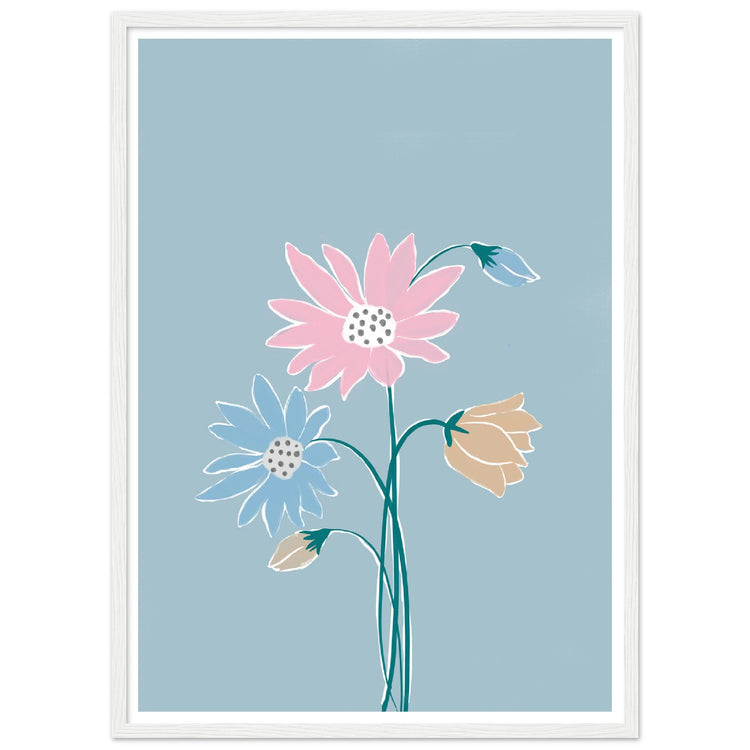 Wild Flowers - Contemporary Art Print