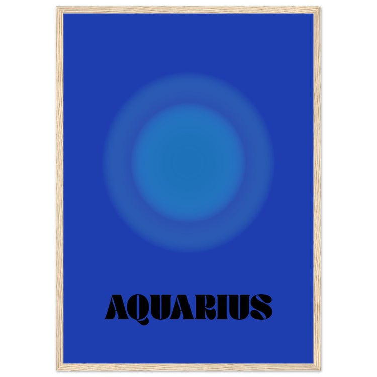 Aura Art Print - Aquarius