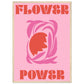 Flower Power Floral Art Print #04