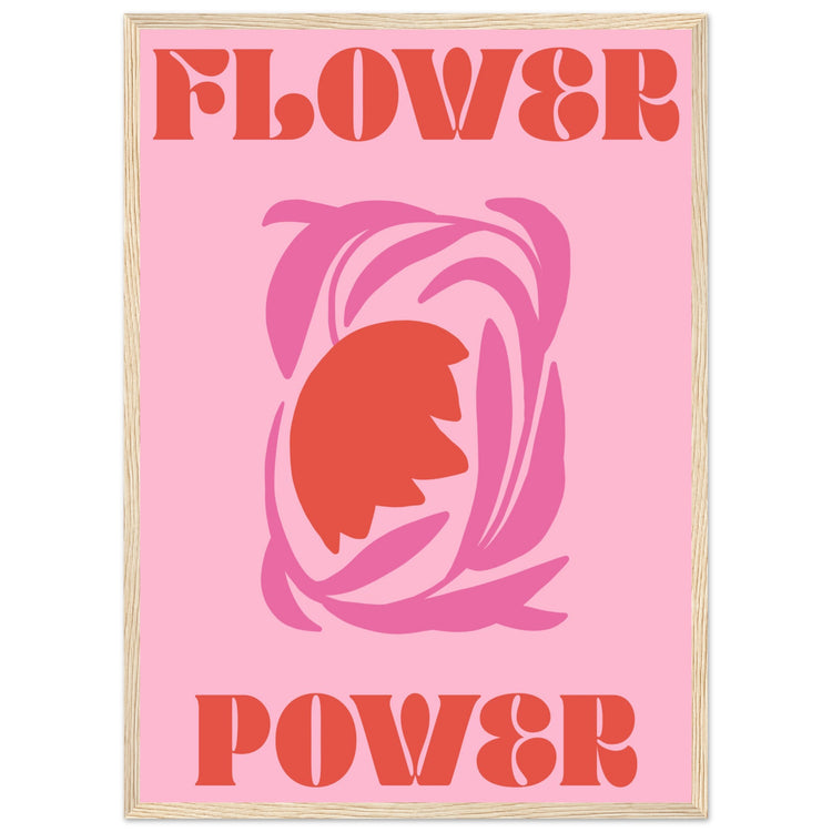 Flower Power Floral Art Print #04