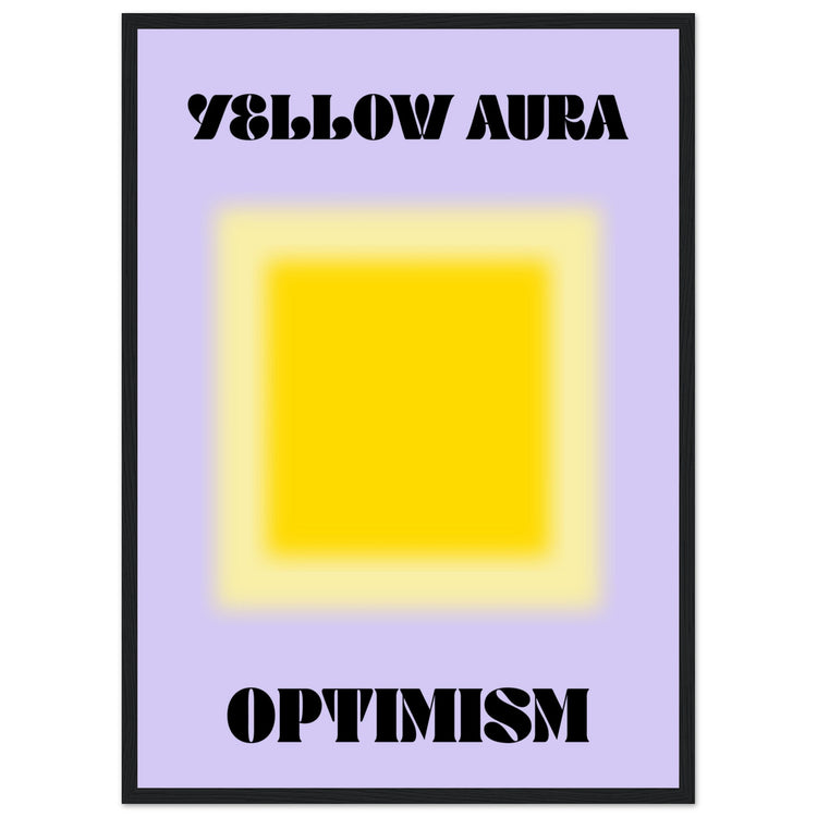 Aura Yellow Optimism Art Print