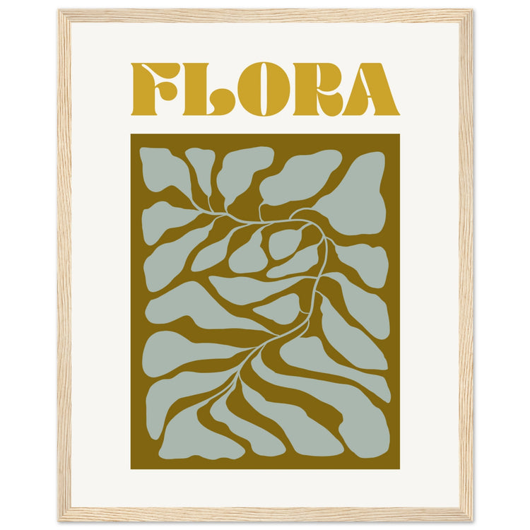 Contemporary Floral Art Print #07