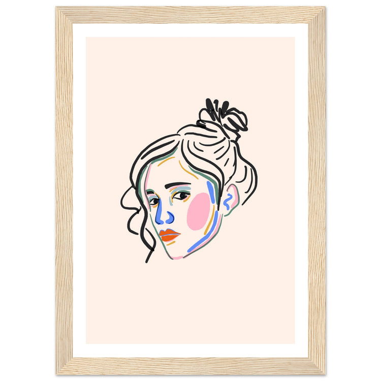 The Girl Next Door - Contemporary Art Print