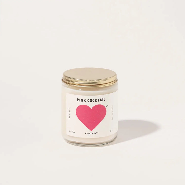 Pink Cocktails Soy Candle by Pinkmint