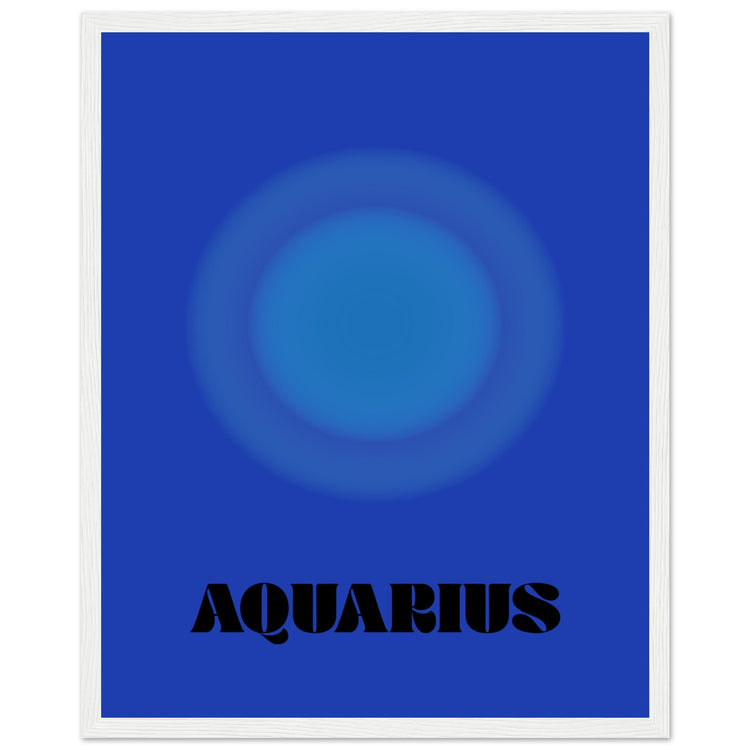 Aura Art Print - Aquarius