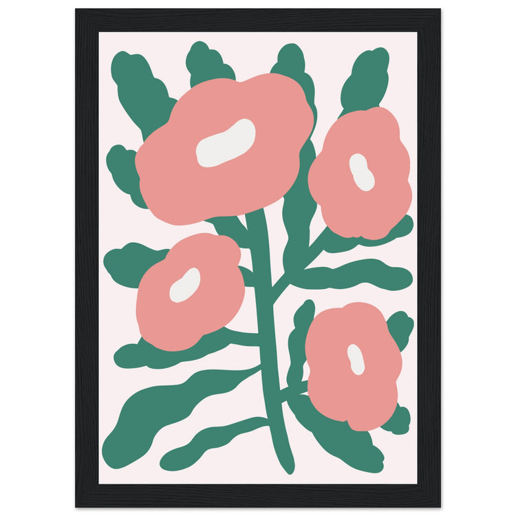 Contemporary Floral Art Print #10