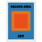 Aura Orange Joy Art Print