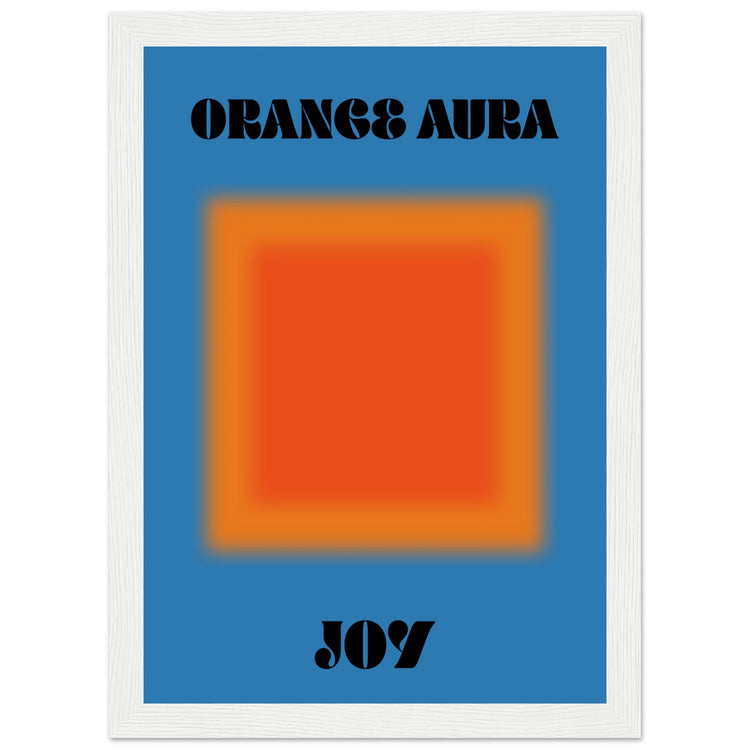 Aura Orange Joy Art Print