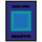 Aura Blue Creative Art Print