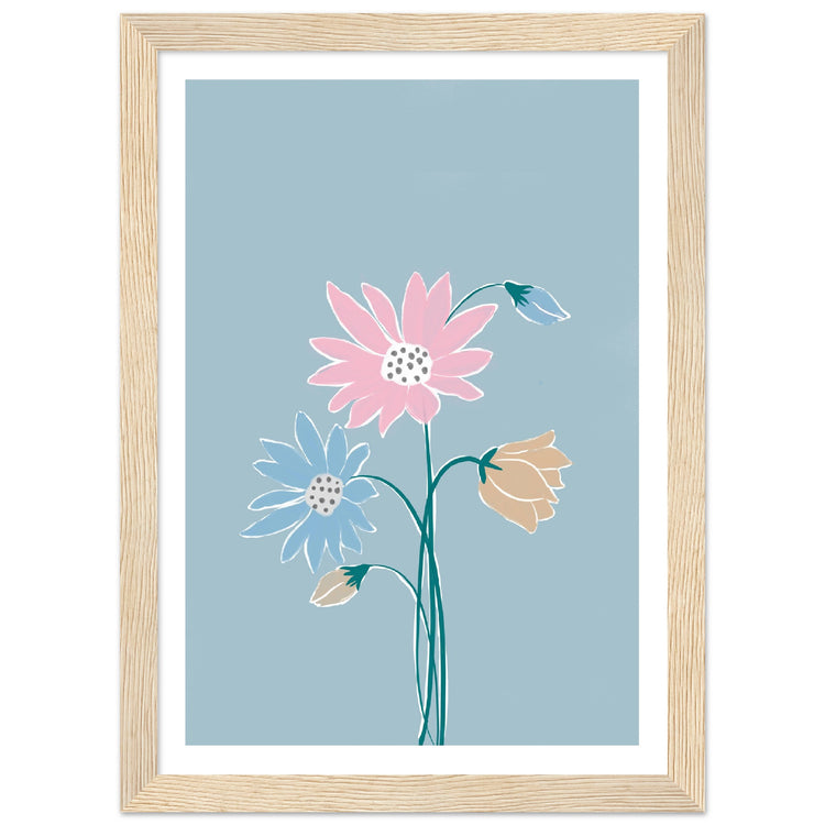 Wild Flowers - Contemporary Art Print