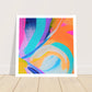 Colour Pop Abstract “Square Mini” Art Print #25