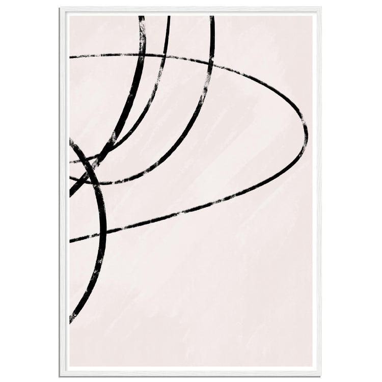 Closed doors  No. 01 - Contemporary Abstract Art Print