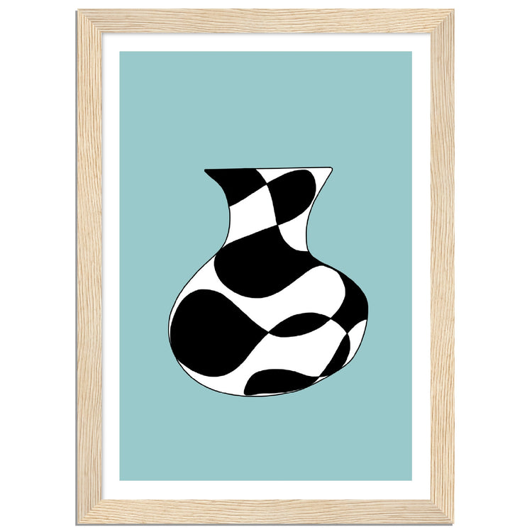 Puzzle Vase - Contemporary Art Print