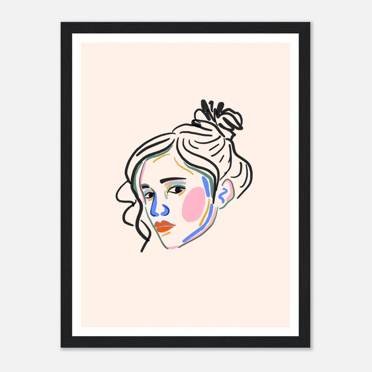 The Girl Next Door - Contemporary Art Print