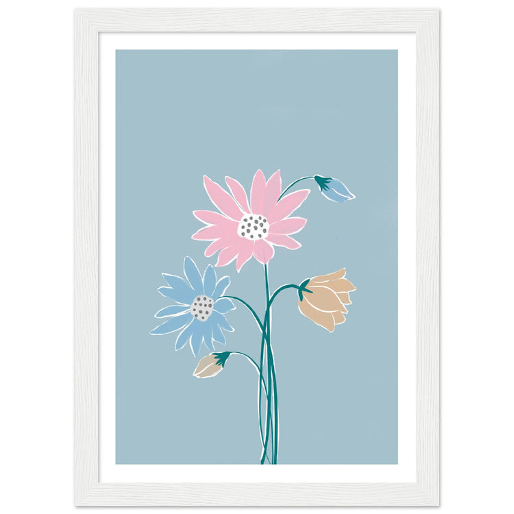 Wild Flowers - Contemporary Art Print