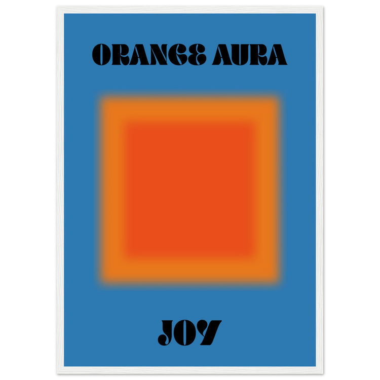 Aura Orange Joy Art Print