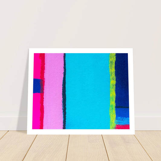 Colour Pop Abstract “Mini” Art Print #15