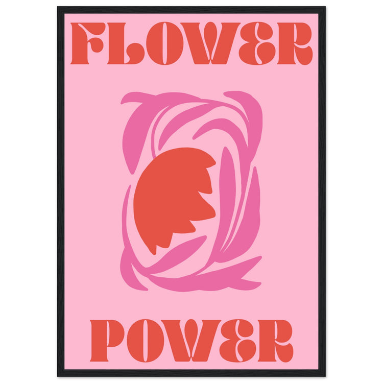 Flower Power Floral Art Print #04