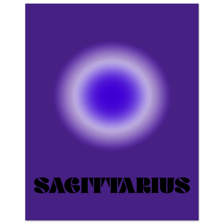 Aura Art Print - Sagittarius