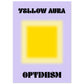 Aura Yellow Optimism Art Print