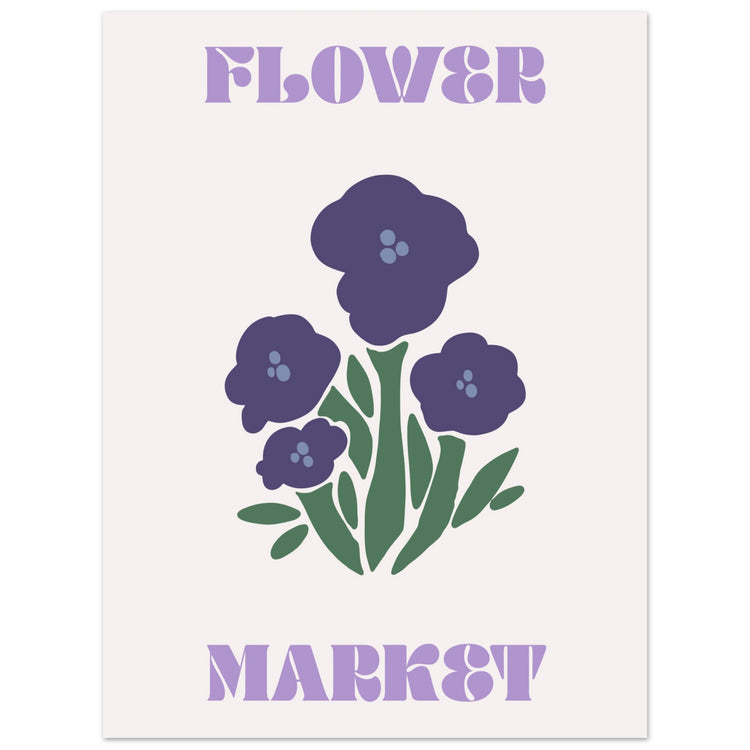 Contemporary Floral Art Print #15