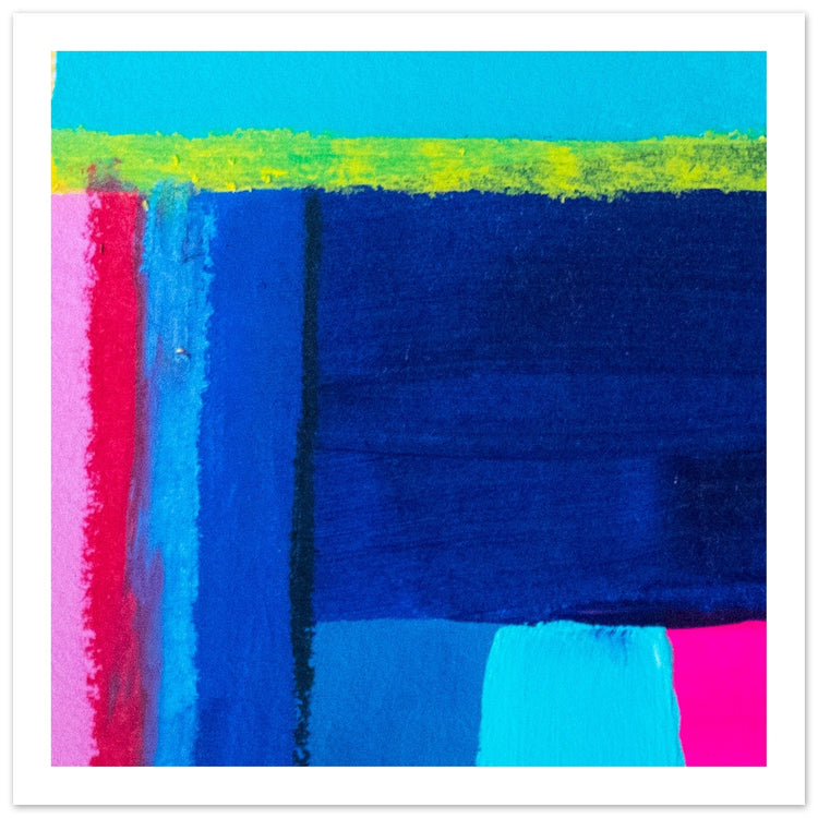 Colour Pop Abstract “Square Mini” Art Print #27